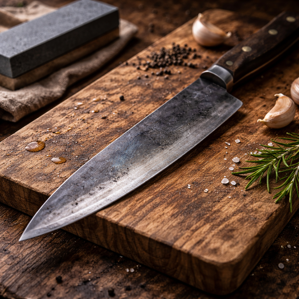 Carbonstahl: Warum Profiköche auf die Pflege dieses Messerstahls schwören