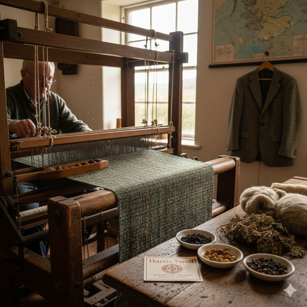 Die Geschichte des Tweed: Von Schottlands Hochland in die moderne Mode – Ein Meisterstück traditioneller Herstellung