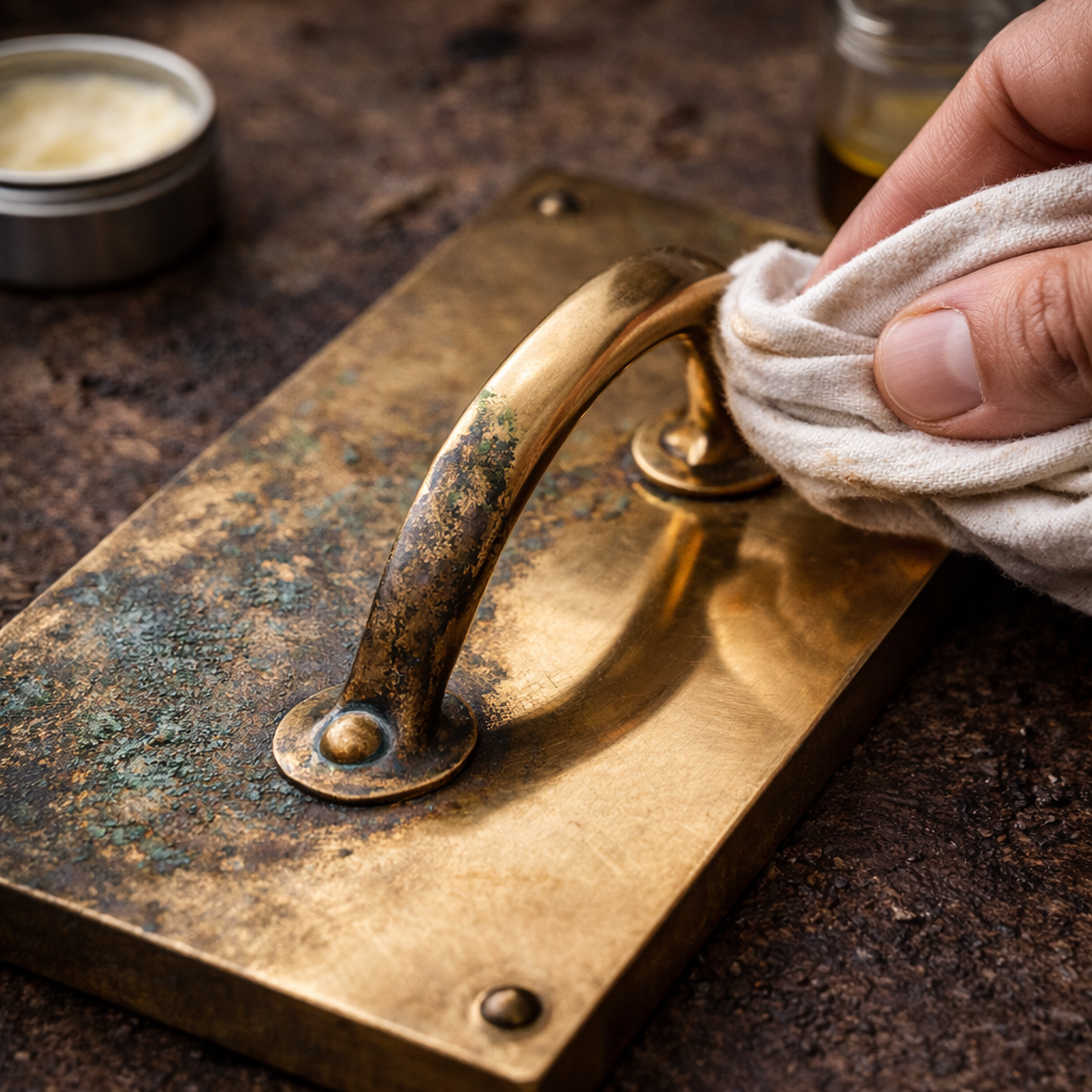 Die Pflege von Messing: Wie Sie die Patina kontrollieren