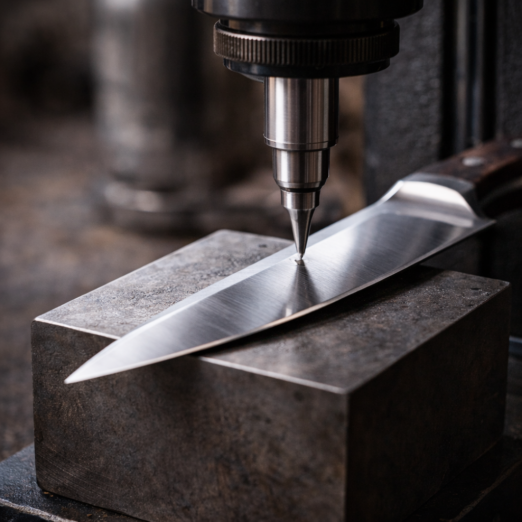 Die Härteskala (Rockwell): So messen Sie die Qualität einer Klinge