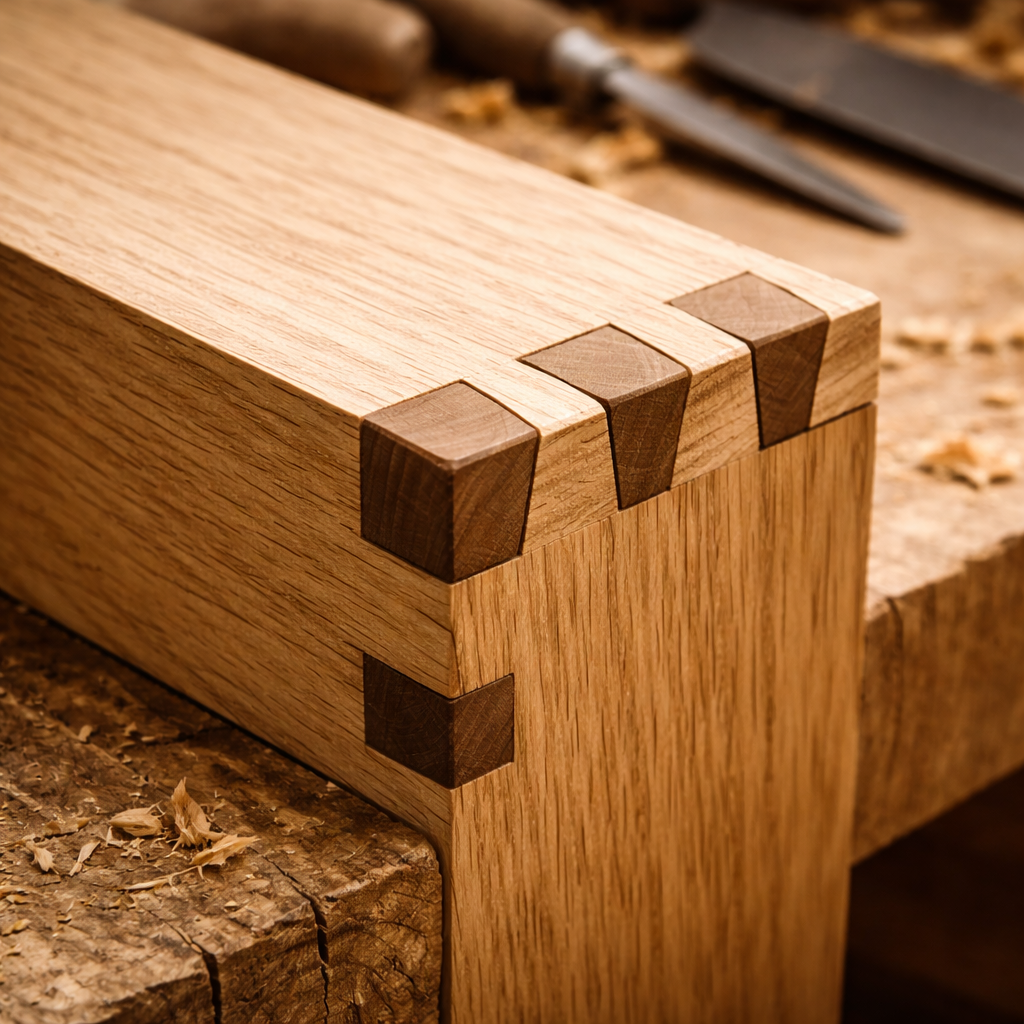 Die Schwalbenschwanzverbindung: Ein Meisterstück des Handwerks