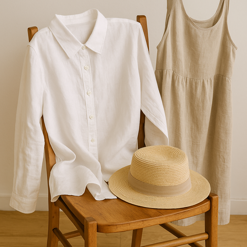Die perfekte Sommer-Garderobe aus Naturfasern