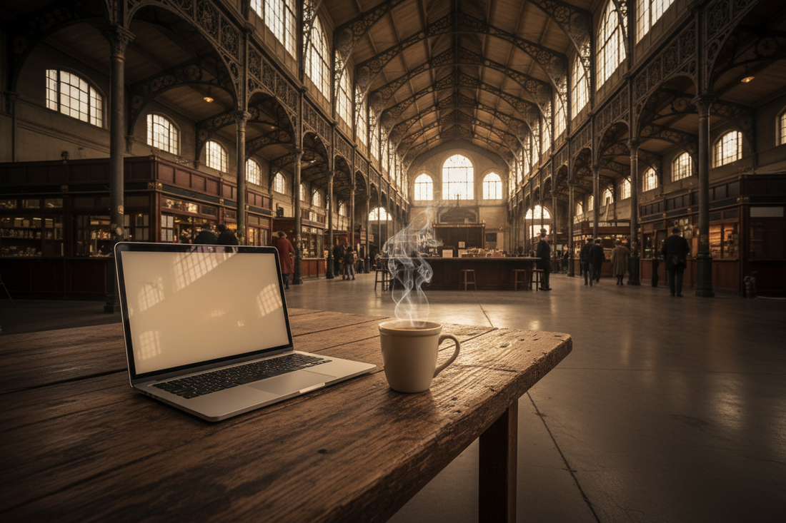 Work-Life-Blending - Das Büro in der Markthalle