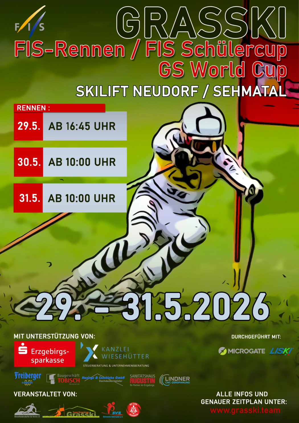 Meisterklasse abseits des Mainstreams: Weltcup-Auftakt mit Grasski-Star Marcel Knapp und der Zunft AG
